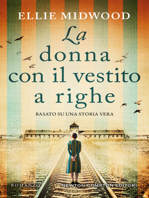 cover image of La donna con il vestito a righe